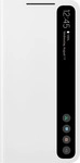 EF-ZG990 Smart Clear View Cover f&uuml;r Galaxy S21 FE, White Handyh&uuml;lle