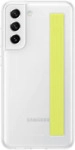 EF-XG990 Slim Strap Cover f&uuml;r Galaxy S21 FE, White Handyh&uuml;lle