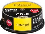 CD-R 80, 25er Spindel printable