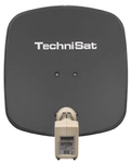 DigiDish 45 schiefergrau Satellitensch&uuml;ssel 45 cm mit Twin LNB