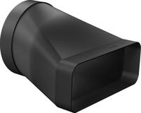 HEZ9VDSI0 Adapterrohrst&uuml;ck, &Oslash; 150 mm, rund-flach
