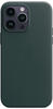 iPhone 14 Pro Max Leder Case mit MagSafe - Waldgrün Handyhülle