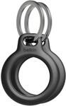 2er-Pack Secure Holder mit Schl&uuml;sselanh&auml;nger Apple AirTag schwarz