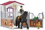 Pferdebox mit HORSE CLUB Tori & Princess Spielfiguren-Set