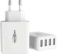 1001-0113 Home Charger HC430 wei&szlig; / 6 A / 30 W / 4 Port Ladeger&auml;t (USB-A)
