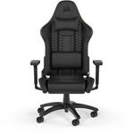 TC100 Relaxed Gaming-Stuhl, Kunstleder, Schwarz