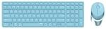 "Kabelloses Multi-Mode-Deskset ""9750M"", Blau, QWERTZ (00215378)"