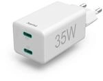 Schnellladeger&auml;t, 2x USB-C, Mini-Ladeger&auml;t, PD, 35 W, Wei&szlig; (00201694)