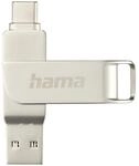 "USB-Stick ""C-Rotate Pro"", USB-C 3.1/3.0, 64GB, 70 MB/s, Silber (00182490)"