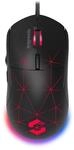 CORAX RGB Gaming Maus, schwarz Gaming-Maus