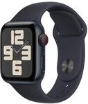 Watch SE GPS + Cellular, 44 mm Aluminiumgeh&auml;use Mitternacht, Sportarmband
