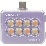 NANLITE cookie-s Mini-Smartphone-Leuchte eckig lavendel