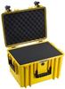 B&W Case Type 5500 SI gelb mit Schaumstoffeinsatz| Preis nach Code KOFFER15