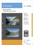 Herma 7786 FOTOPHAN 10x15 QUER 4 Fotos schwarz