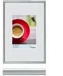 Walther Kunststoffrahmen KS030H Galeria 20x30cm silber