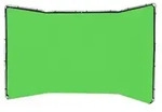 Manfrotto LB7622 Panorama Hintergrund 4m (Chromakey Gr&uuml;n)