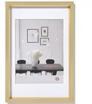 Walther Kunststoffrahmen Steel Style ES050G 40x50cm gold