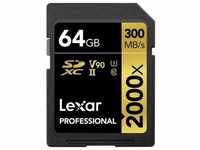 Lexar Professional SDXC 64GB 2000x UHS-II V90