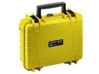 B&W Case Type 1000 RPD gelb mit Facheinteilung