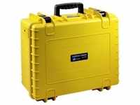 B&W Case Type 6000 RPD gelb mit Facheinteilung