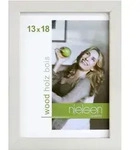 Nielsen Holzrahmen 6532002 Quadrum 13x18cm weiss