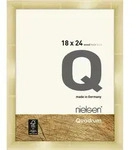 Nielsen Holzrahmen 6534009 Quadrum 18x24cm gold