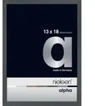 Nielsen Alpha dunkelgrau glanz 13x18cm 1632020