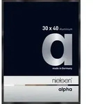 Nielsen Alpha schwarz glanz 30x40cm 1630016