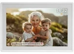 Denver Frameo 1021W Digitaler Bilderrahmen Wei&szlig; 10,1 Zoll| Preis nach Code SOMMER