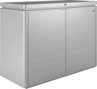 Biohort 72015, Biohort Highboard 160 Aufbewahrungsbox 160x70x118cm Silber-Metallic