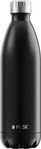 FLSK 1010-1000-0014, FLSK Trinkflasche BLCK Isolierflasche Schwarz Black 1000 ml