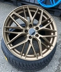 DAMINA PERFORMANCE DM08 black painted 8.5Jx20 5x112 ET45