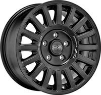 OZ RALLY RAID matt black + silver lettering 8.5Jx18 5x120 ET38