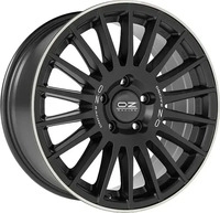 OZ RALLY DESERT matt black + diamond lip 8.0Jx18 6x139 ET48