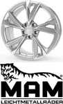 MAM WHEELS MAM RS6 silver painted 8.0Jx18 5x114.3 ET45