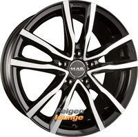 MAK MILANO 5 black mirror 6.5Jx16 5x100 ET48