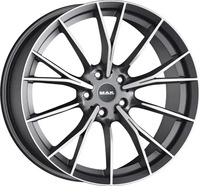 MAK FABRIK-D gun metal mirror face 9.5Jx19 5x112 ET44