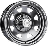 DOTZ ORPLS schwarz/silber 7.0Jx16 5x130 ET40