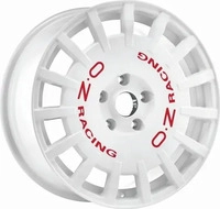 OZ RALLY RACING race white + red lettering 7.5Jx18 5x100 ET48