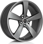 AVUS RACING AF10 matt anthracite polished 10.0Jx20 5x112 ET19