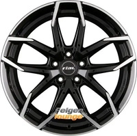 RIAL LUCCA 5-LOCH diamantschwarz 8.0Jx20 5x110 ET35