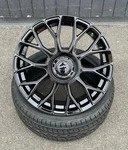 DAMINA PERFORMANCE DM10 black painted 8.0Jx18 5x112+120 ET35
