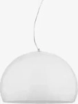 Kartell 09053K6, Kartell Small FL/Y Pendelleuchte, gelb