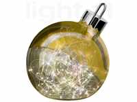 Sompex Ornament Bodenleuchte LED, Glas gold, ø20 cm, für Batterie ,...