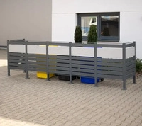WESTMANN PLANUM 120 5er M&uuml;lltonnenverkleidung 240l anthrazit