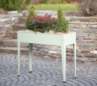HERSTERA Garten Hochbeet URBAN kaktusgr&uuml;n 100x40x84