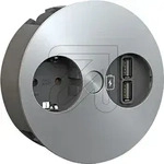 TWIST 1xSchuko, 1x USB Doppelcharger 931.031