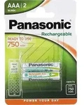 NiMh-Akku RECHARGE DECT Micro 1,2V 750mAh - 2er Pack