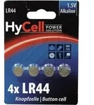 HyCell Knopfzellen LR 44 1516-0024 4er Pack