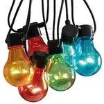 LED-Biergartenkette bunt 2378-500 10flg.